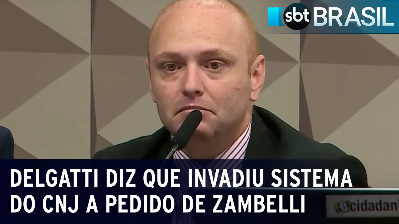 Delgatti diz que invadiu sistema do CNJ a pedido de Zambelli | SBT Brasil (17/08/23)