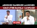 Lagu Abhishek Banerjee LIVE | Abhishek Banerjee Rally | Abhishek Banerjee Launches 'Abar Jitbe Bangla'