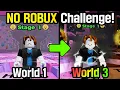 From Noob to World 3 Without Robux 1 Speed Keyboard Escape
