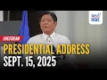 Download Lagu LIVE - Presidential Address of Pres. Bongbong Marcos (Sept. 15, 2025) - Replay | GMA Integrated News