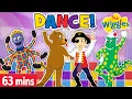 Download Lagu 60 Min Kids Dance Party! 🕺💃 Fruit Salad \u0026 Hot Potato 🥔 The Wiggles Toddler Dance Along Compilation