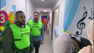 تدريب اخلاء في مدرسة كفر عقب للتعليم الخاص 