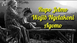 Download Rupo Jelmo Wajib Ngelakoni Ibadah - Syair Jawa Penuh Makna - Badur Bopas Album Tanbihun 1 MP3