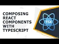 Composing your React JS components with Typescript string literals makes it easy for development