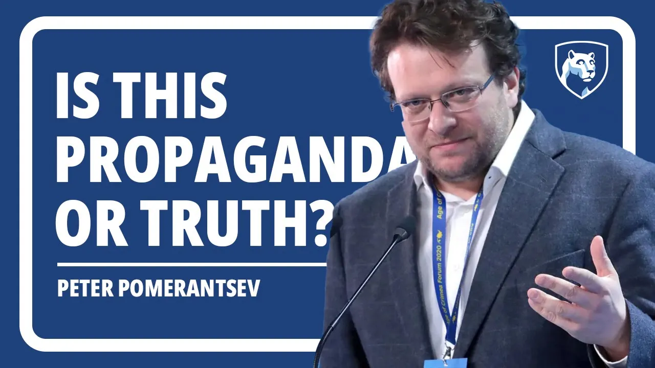 Peter Pomerantsev This Is Not Propaganda