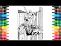 SPIDER-MAN X DAREDEVIL Coloring Page - HOVERBOOTS
