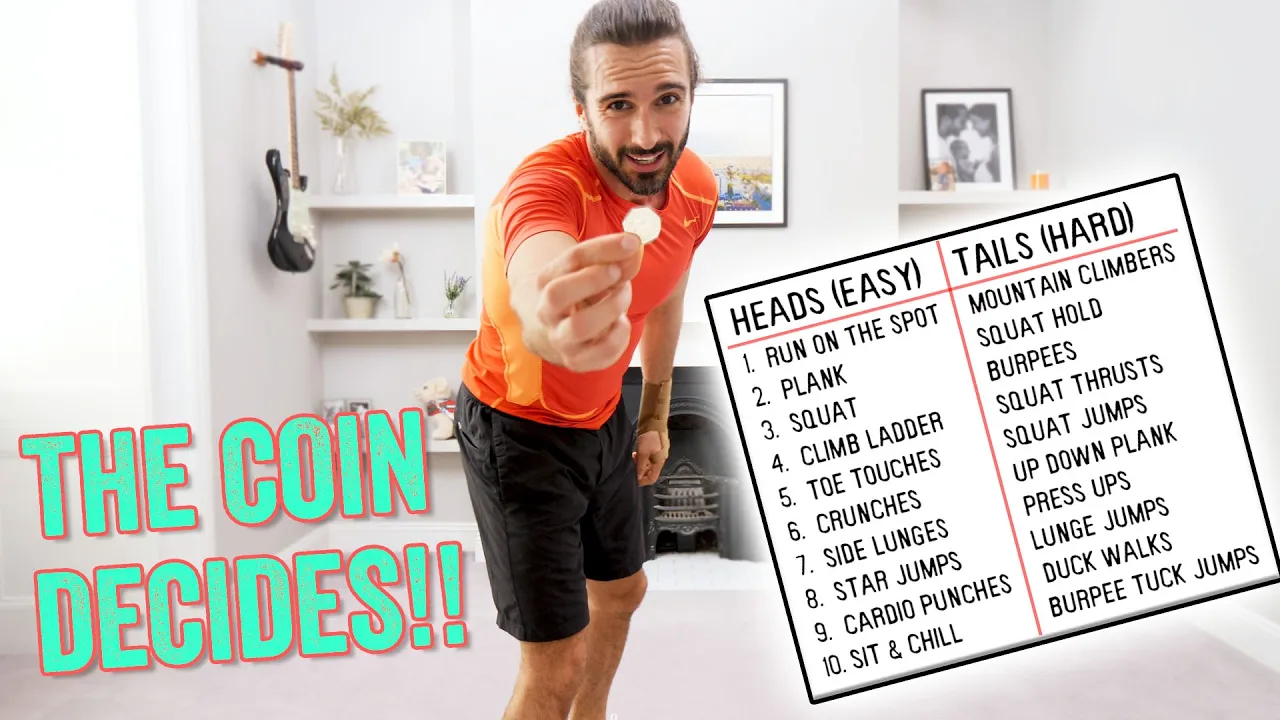 LET THE COIN DECIDE HIIT Workout | The Body Coach TV