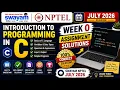 Introduction to Programming in C Week 0 Assignment Answers 2026 NPTEL July 2026 100 Correct