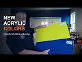 Unboxing New Acrylic Colors from Houston Acrylics Yogerst Solutions
