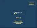 Python 21 Python Course Lesson 21