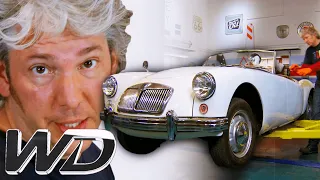MG MGA How Reseal A Leaky Engine Wheeler Dealers