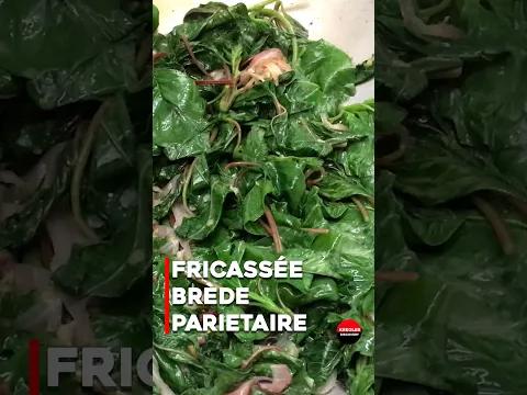 Fricassée brèdes pariétaire  #relookingcuisine #recettevegetale