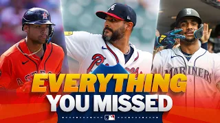 Martín Pérez throws SEVEN SHUTOUT INNINGS for the Braves vs. the Rays!