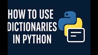 How to use Dictionaries in Python Dictionary Python Programming Python Python for Beginners