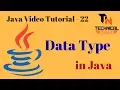 Data Type in Java