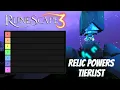 Archaeology Relic Powers - TIERLIST