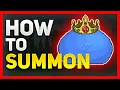 How To Summon KING SLIME In Terraria