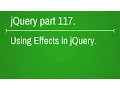 jquery effects introduction - part 117