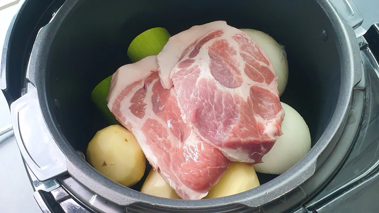 무수분 밥솥 카레