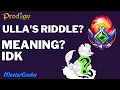 Prodigy ULLA S RIDDLE Meaning of THREE in Ulla s Riddle Magical Beast ULLA S Prodigy Math Game