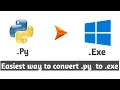 how to convert Python file to exe file how to convert py to exe Python to exe AviUpadhyay