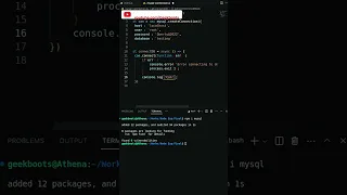Connecting Node js with MySQL Step-by-Step Guide for Beginners Nodejs Tutorial Geekboots