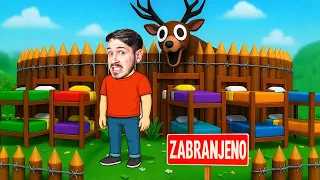 NAPRAVILI SMO ZABRANJENU BAZU U 99 NOĆI U ŠUMI !!! 🚫