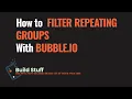 The FASTEST way to filter repeating groups in bubble io