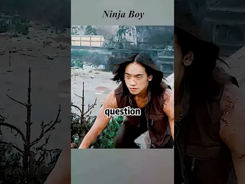 Video Thumbnail: Boy became a ninja through training. #action #movieclips