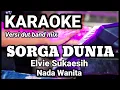 Download Lagu SURGA DUNIA - Evie Sukaesih | Karaoke dut band mix nada wanita | Lirik