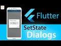 Flutter Tutorial - How To Call SetState In Pop-up Alert Dialog Stateful Builder