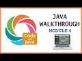 Sololearn Java WalkThrough M4 - Classes