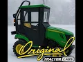 John Deere 1023E All Weather Cab Enclosure Snow Rain Sun Wind Weather Protection