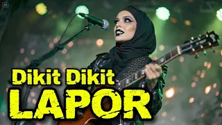 dikit dikit lapor lagu kritis rock metal musik ai gitaris gadungan