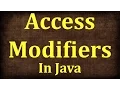 Java Tutorial 10 Access Modifiers in Java - Public protected private and default JAVA9S com