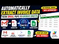 Automatically Extract Invoice Data from Gmail PDFs to Google Sheets with Apps Script and Gemini