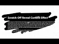 Scratch-Off Reveal Content Effects HTML CSS and p5 js