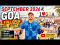 Goa Trip in September 2026 Weather Update Activities Cruise Nightlife Dudhsagar Goa Vlog