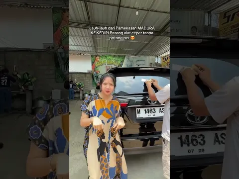 Jauh2 dari madura ke kediri , terimakasih kak sudah percayakan #2mgarage !!