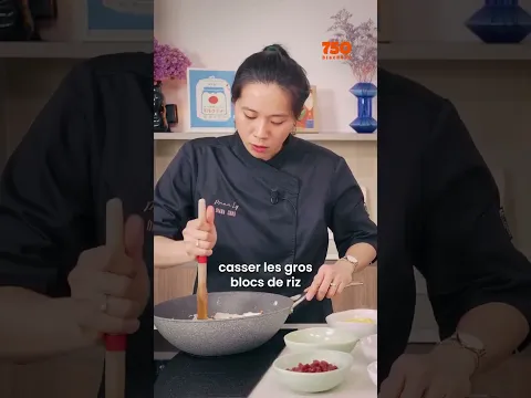 Oubliez le riz cantonais avec des petits pois et du jambon ! 😅 Voici le véritable riz cantonais,