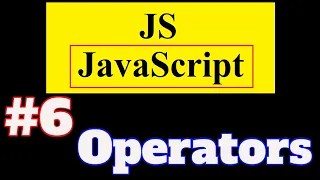 JavaScript Tutorial in Hindi Operators in JavaScript