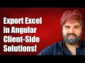 How to Export Excel Files in Angular Client-Side Solutions Explained
