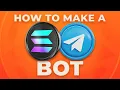 How To Make A Solana Telegram Bot Helius Crash Course