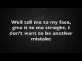 Mistakes Lyrics Video