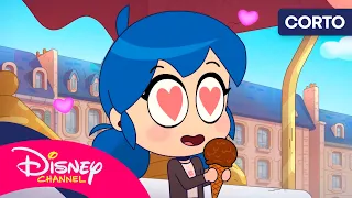 LAS AVENTURAS DE LADYBUG: PEQUEÑAS CUENTOS CHIBI: El día del helado 🍦 | @disneychannelES