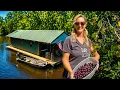 Louisiana Houseboat Getaway We Found a TON of Wild Muscadines
