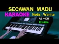 Download Lagu SECAWAN MADU - Kristina | KARAOKE Nada Wanita, HD