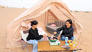 تحدي الخيمة الغالية ضد الخيمة الرخيصة     دندنها