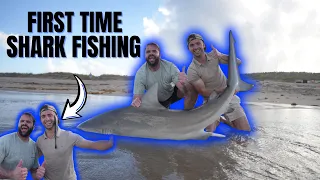 They Flew Across the World to Catch Their FIRST Bull Shark from the Beach! 🦈