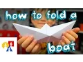 How To Fold A Simple Origami Boat SYA